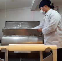 Handmade noodle-making